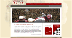 Desktop Screenshot of motoservis-jakuba.cz